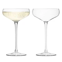 Wine 10-oz. Champagne Saucer, Set of 2