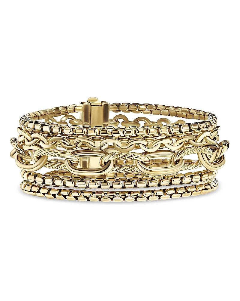 David Yurman Multi Row Chain Bracelet