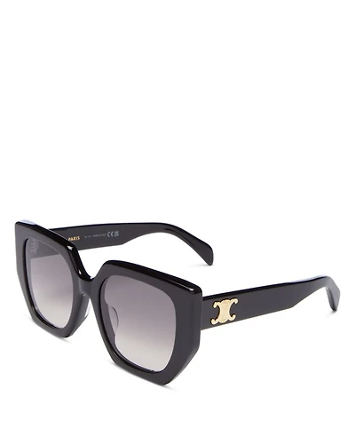 Triomphe Butterfly Sunglasses, 55mm