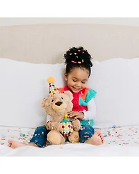 Happy Birthday Animated Bear Singing Light Up Plush Stuffed Animal, 10"- Ages 3+