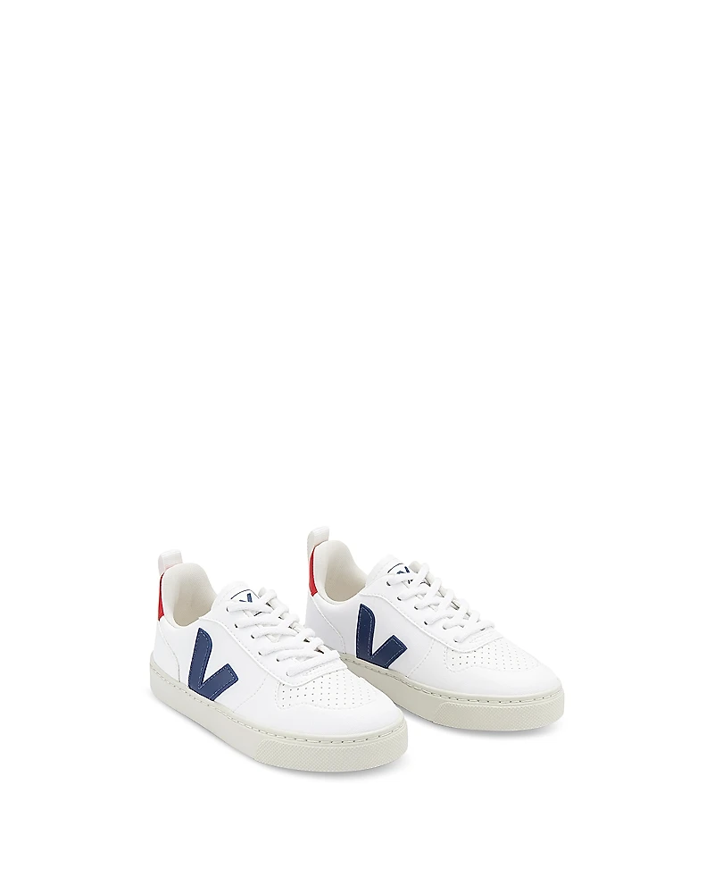 Veja Unisex V-10 Lace-Up Sneakers - Big Kid