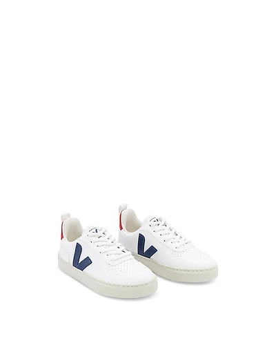 Veja Unisex V-10 Lace-Up Sneakers - Big Kid