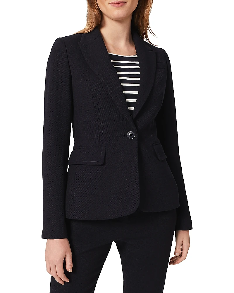 Hobbs London Mia One Button Blazer
