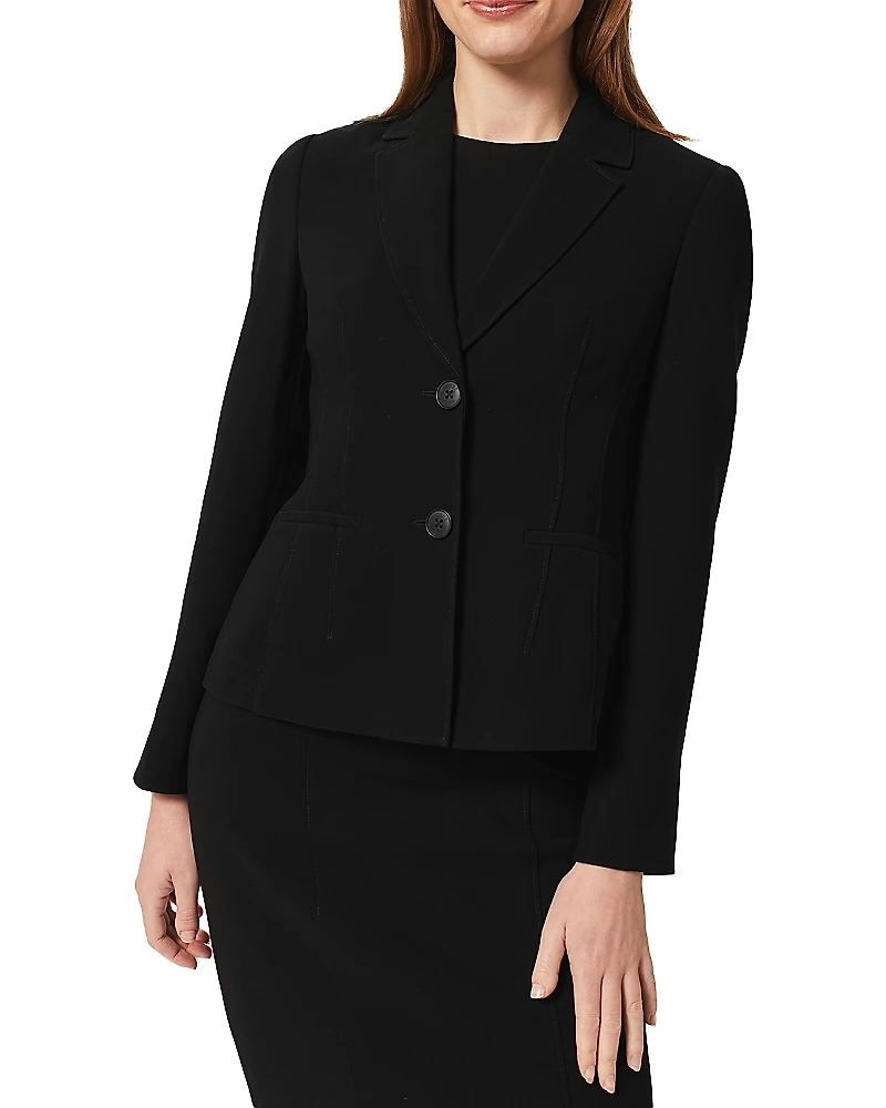 Hobbs London Mel Button Front Blazer