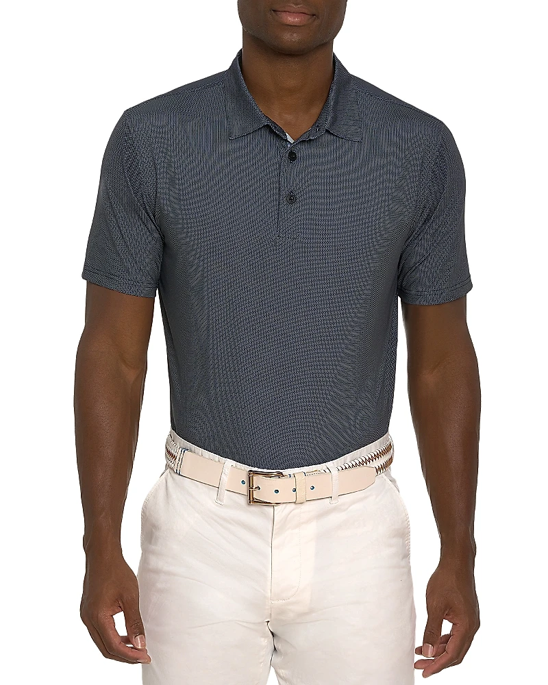 Robert Graham Hyde Short Sleeve Performance Polo Shirt