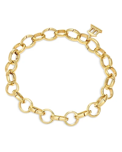 Temple St. Clair 18K Yellow Gold Classic Open Link Bracelet