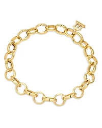 Temple St. Clair 18K Yellow Gold Classic Open Link Bracelet