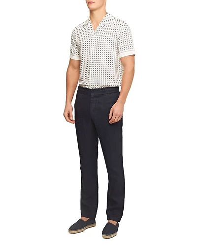 Cornell Tailored Fit Linen Trousers