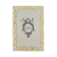 Gold Lottie Frame,  5" x 7"