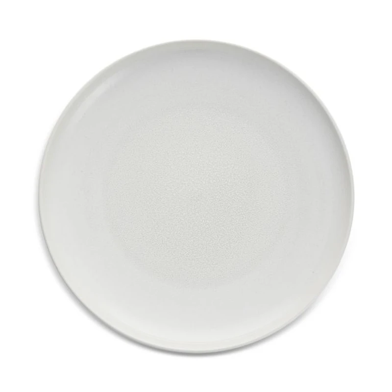 Cloud Terre® 10.75" Coupe Dinner Plate, White, Set of 4