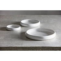 Cloud Terre® 11" Shallow Serving Bowl, White