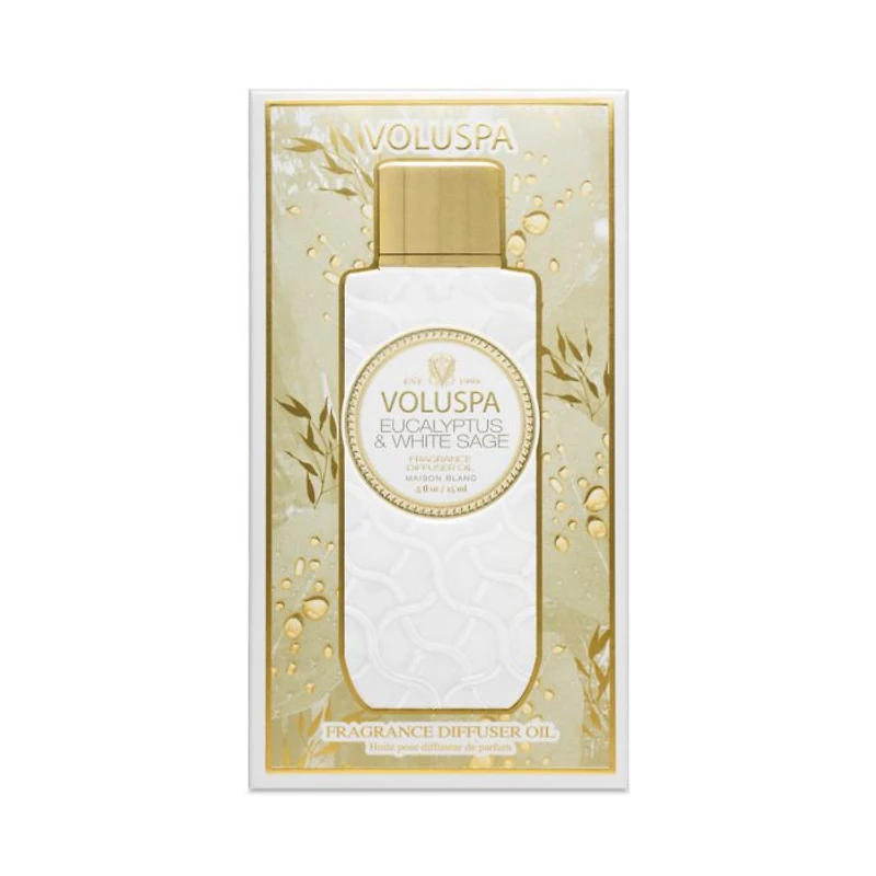 Eucalyptus and White Sage Ultrasonic Diffuser Oil
