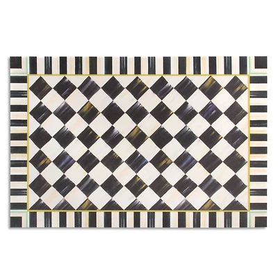 Courtly Check Floor Mat, 2' x 3'