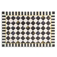Courtly Check Floor Mat, 2' x 3'