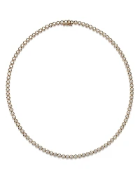 Bloomingdale's Fine Collection Diamond Crown-Set Tennis Necklace
