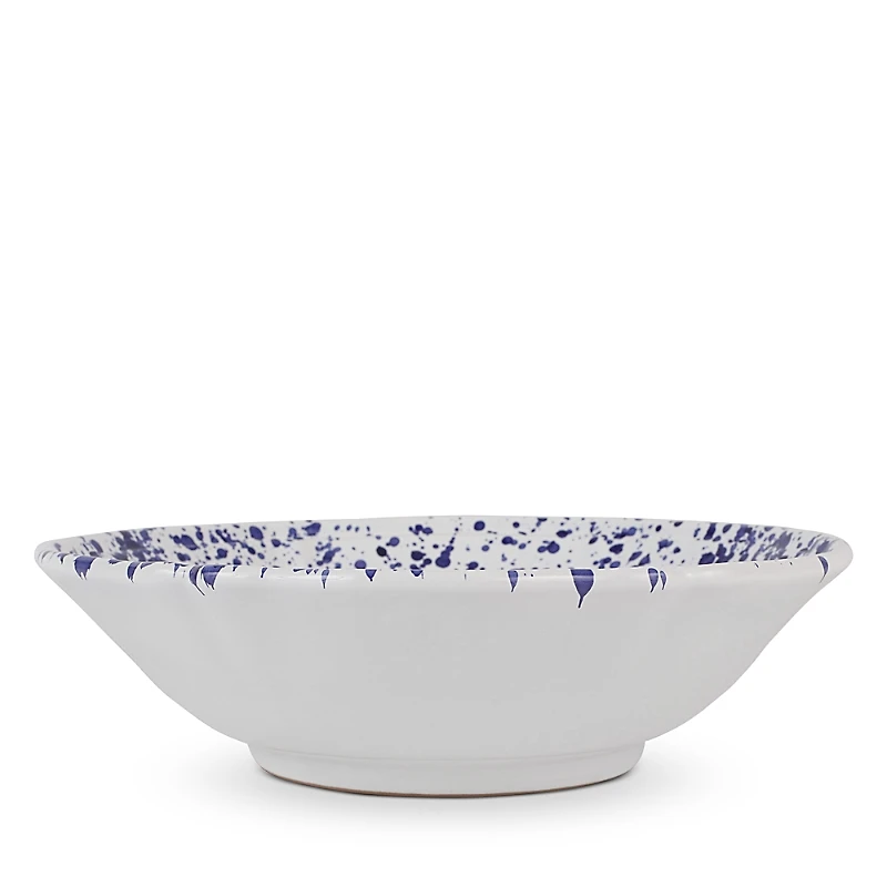 Vietri Amalfitana Splatter Serving Bowl