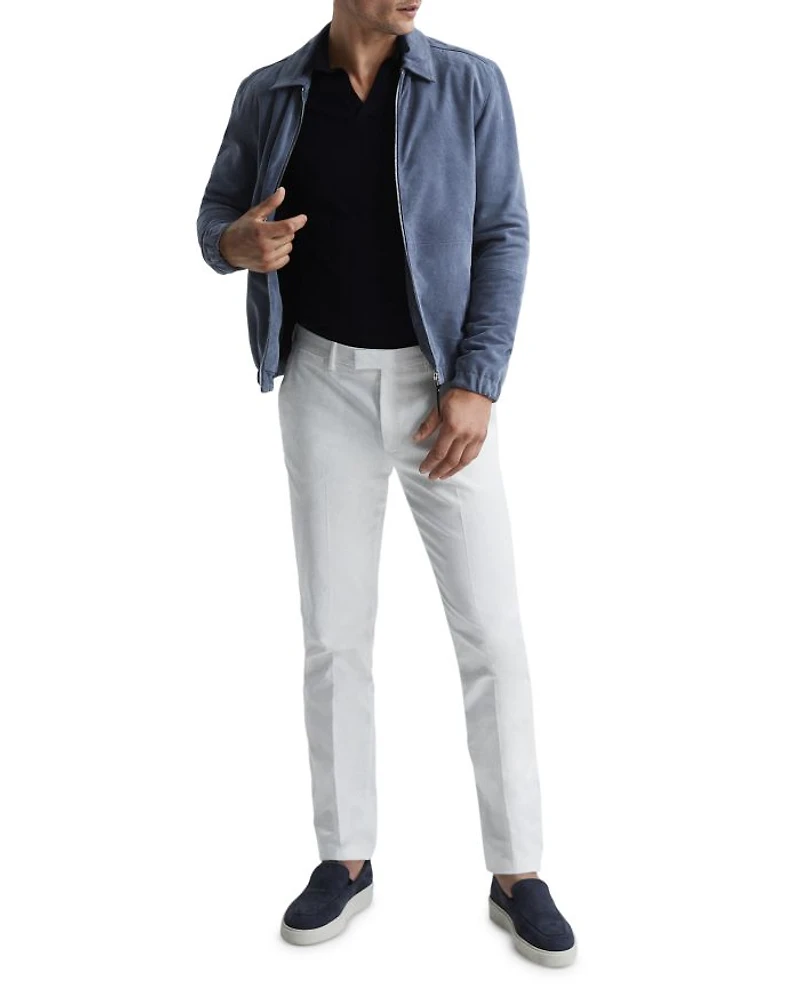 Milburn Long Sleeved Open Collar Sweater