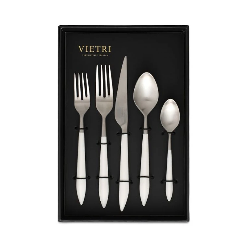 Ares Argento & White 20 Piece Flatware Set