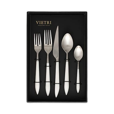 Ares Argento & White 20 Piece Flatware Set