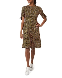Hobbs London Samantha Tie Sleeve Dress