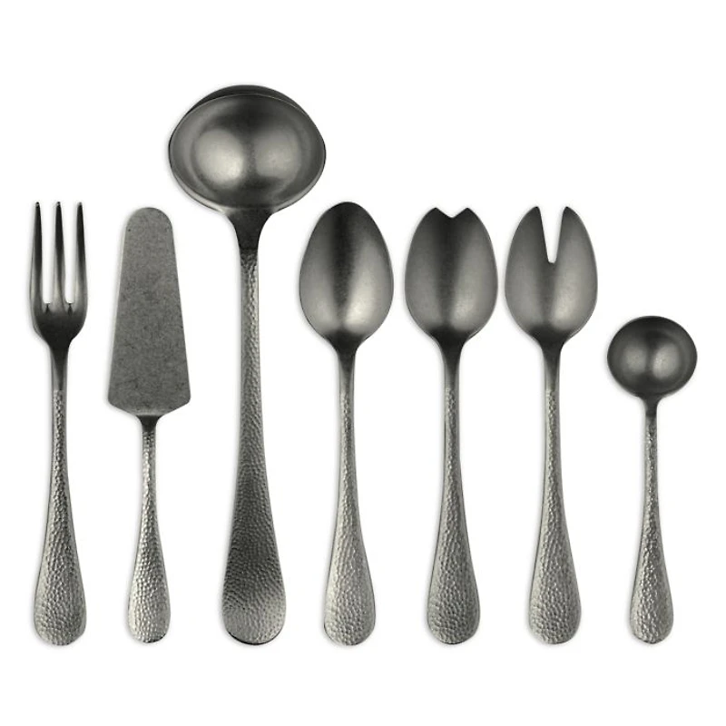 PVD Flatware 7 Piece Full Serving Set