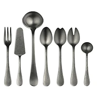 PVD Flatware 7 Piece Full Serving Set