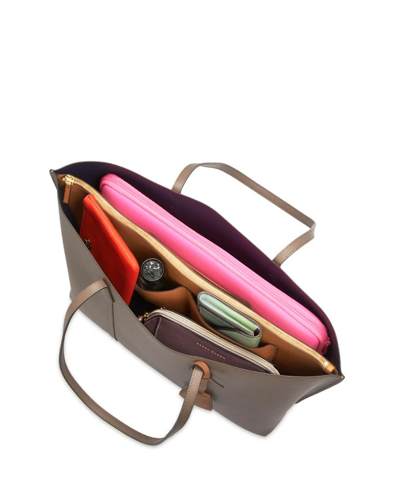 Perry Triple-Compartment Tote Bag