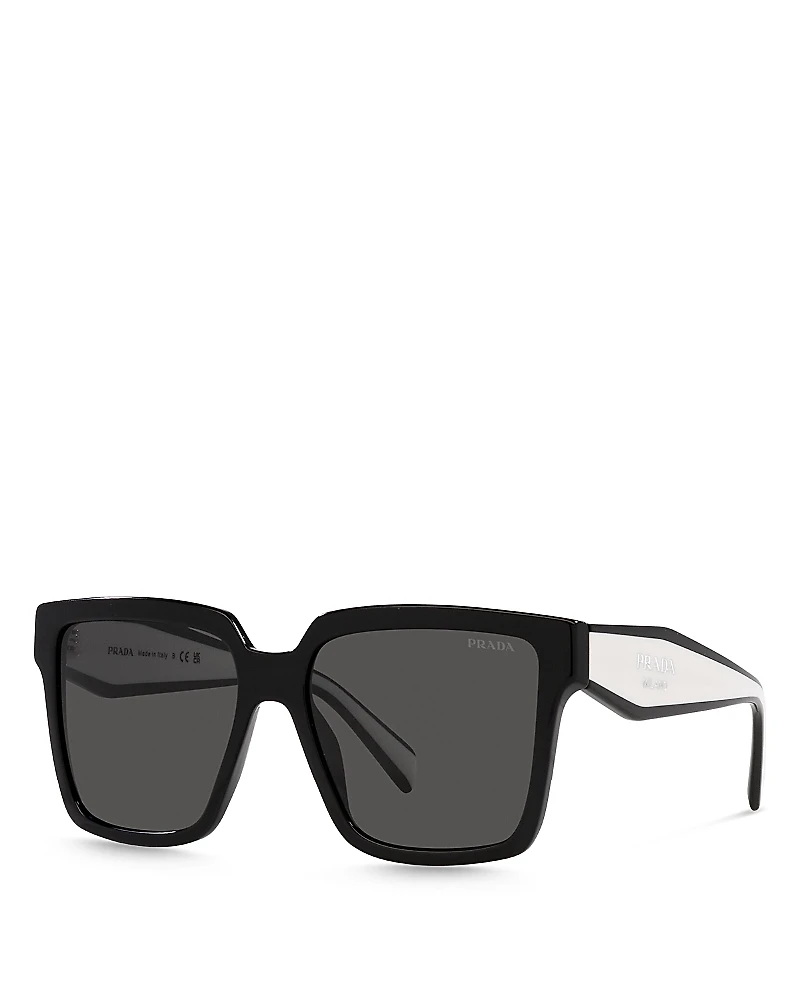 Prada Square Sunglasses, 56mm