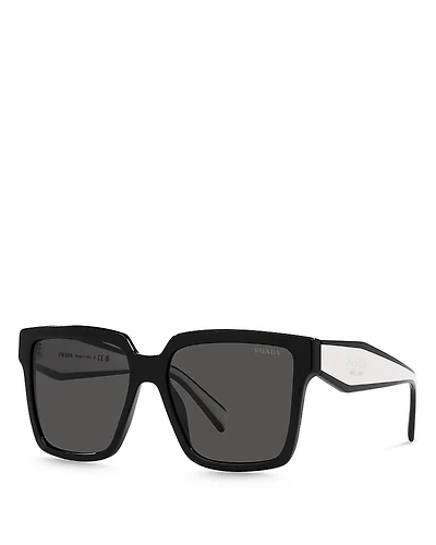 Prada Square Sunglasses, 56mm