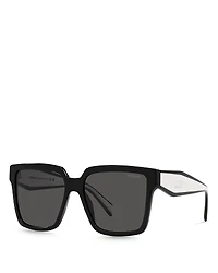 Prada Square Sunglasses, 56mm