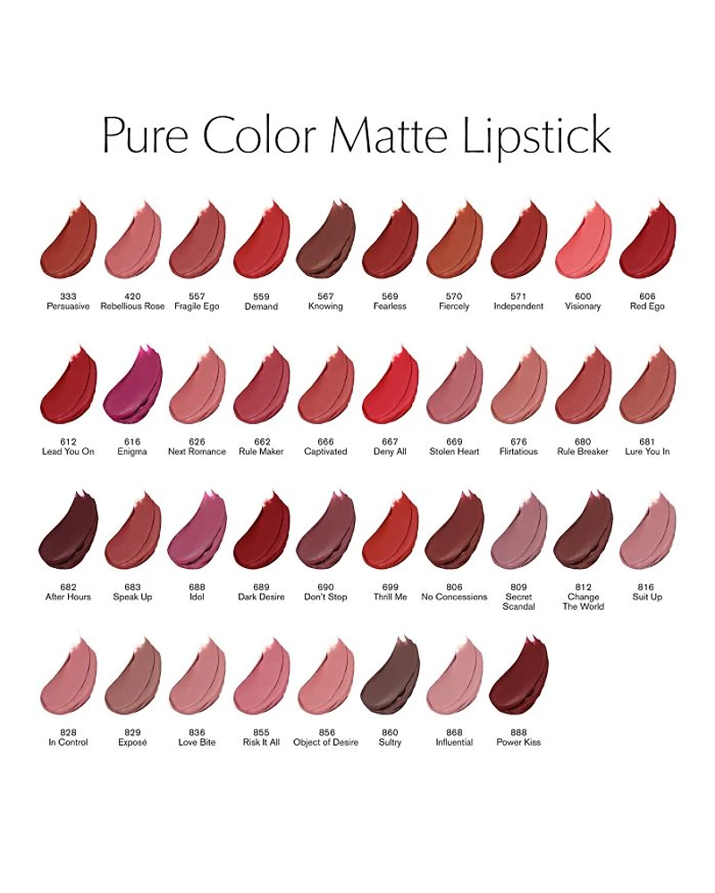 Pure Color Matte Lipstick