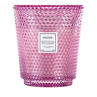 Voluspa Rose Petal Ice Cream 5 Wick Hearth Candle, 114 oz.