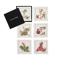 Tropicana Cocktail Napkin, Set of 6 in a Gift Box