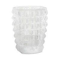 Lalique Crocodile Crystal Vase