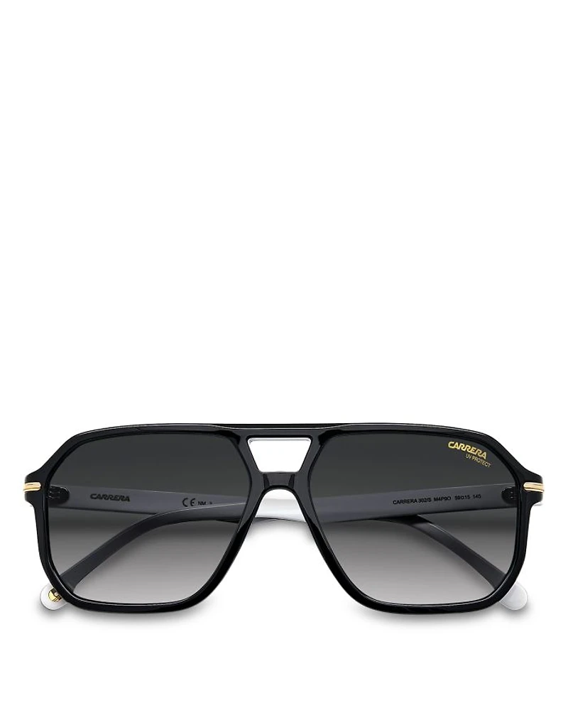 Square Aviator Sunglasses