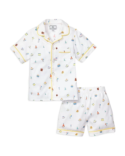 Petite Plume Boys' Birthday Wishes Classic Short Set - Baby, Little Kid, Big Kid