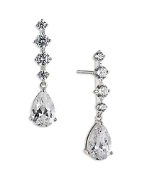 Nadri Invitation Only Short Cubic Zirconia Pear Drop Earrings