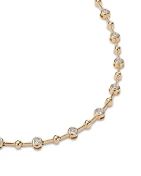 Diamond Station Bracelet in 14K Gold, 0.50 tcw