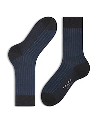 Falke Shadow Mercerized Cotton & Nylon Dress Socks