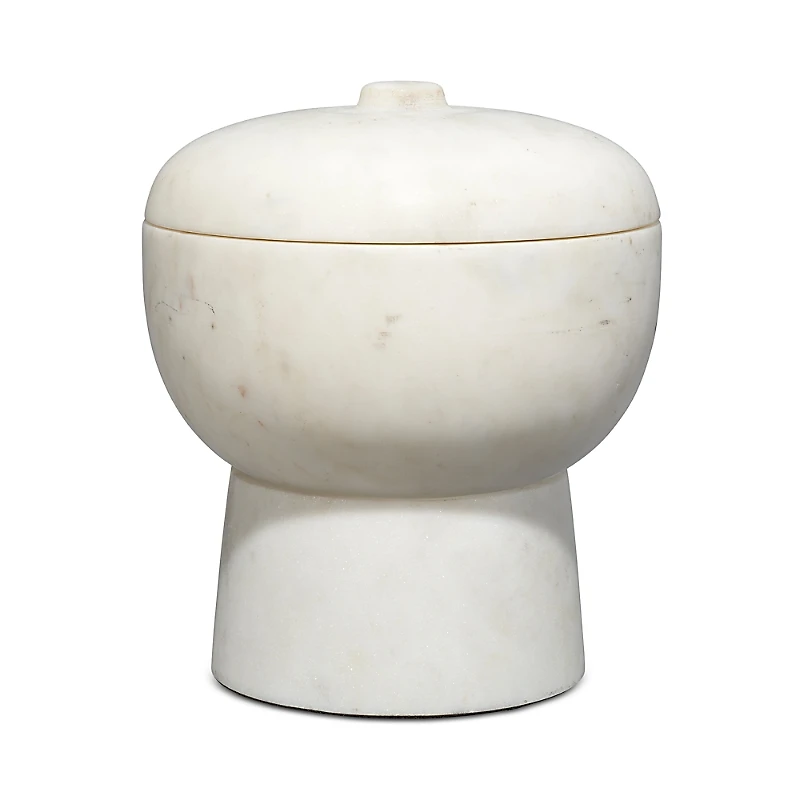 Jamie Young Bennett Marble Storage Bowl with Lid