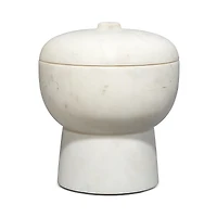 Jamie Young Bennett Marble Storage Bowl with Lid