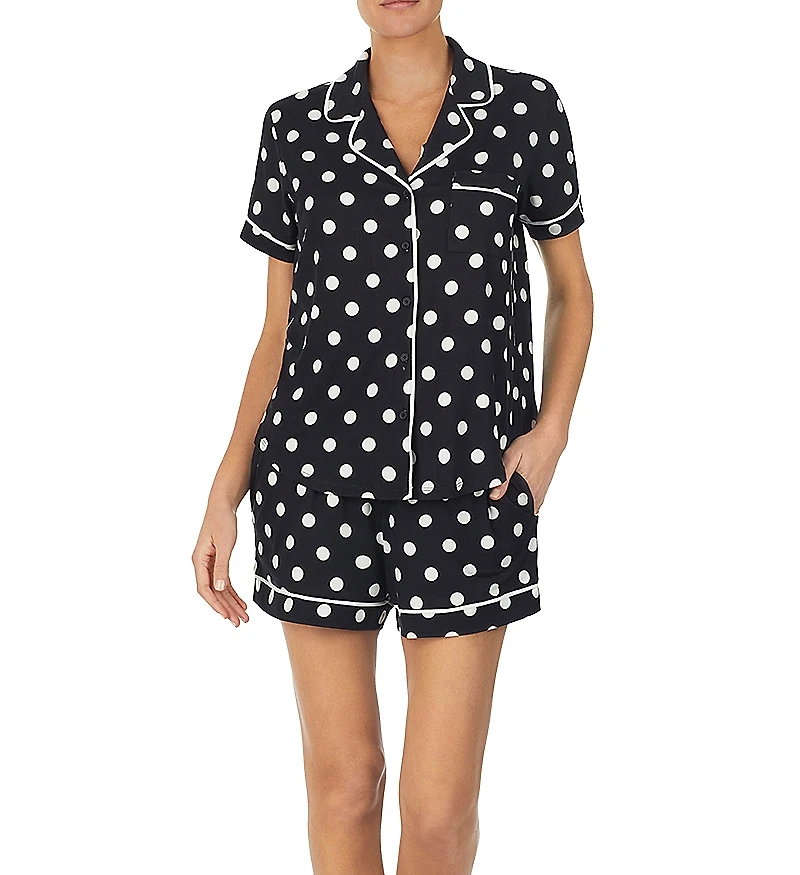 kate spade new york Printed Short Pajama Set
