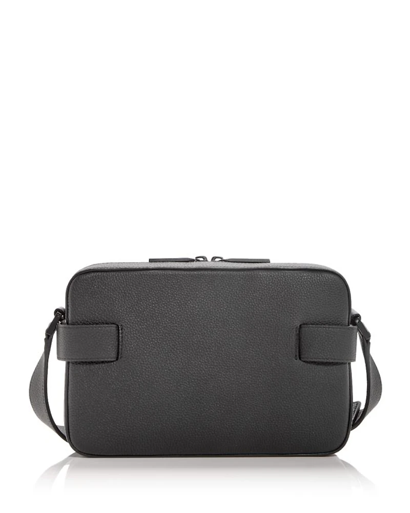 Men's Gancini Leather Crossbody