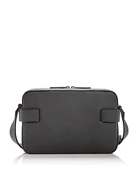 Men's Gancini Leather Crossbody
