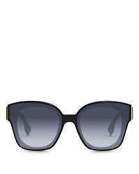 Fendi First Square Sunglasses, 63mm