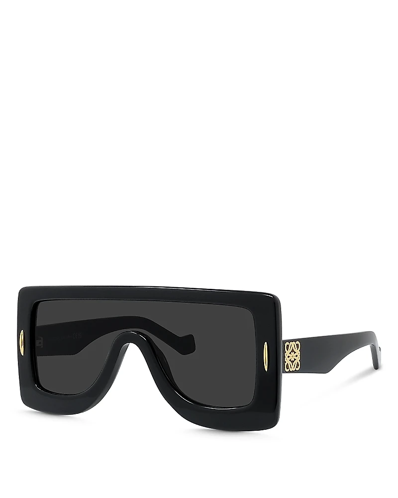 Loewe Chunky Anagram Mask Sunglasses, 51mm