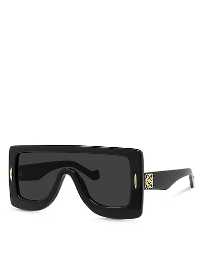 Loewe Chunky Anagram Mask Sunglasses, 51mm