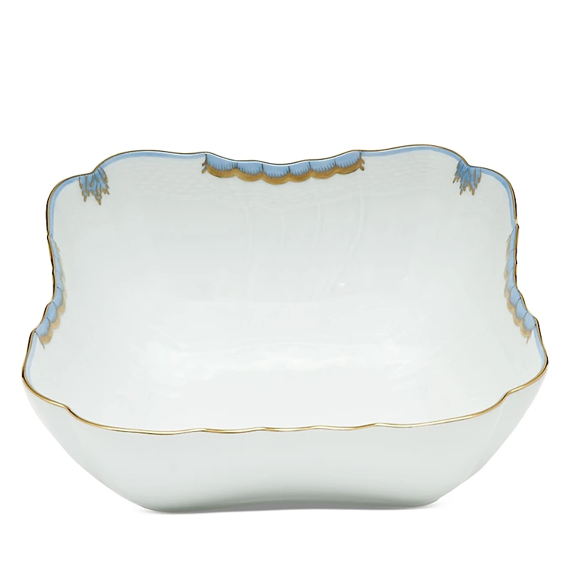 Herend Square Salad Bowl