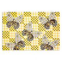 Mackenzie-Childs Spot On Butterfly Floor Mat, 2' x 3'