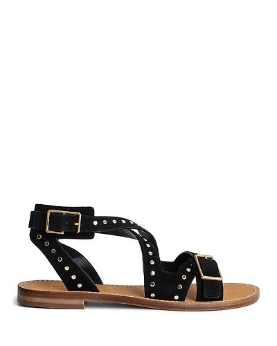 Zadig & Voltaire Women's Cecilia Studded Strap Sandals